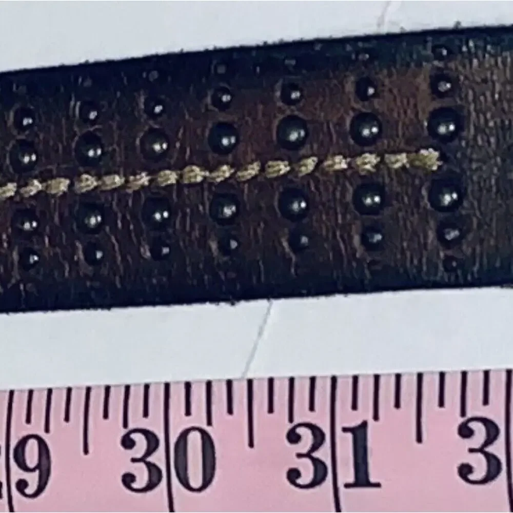 American Eagle Outfitters Unisex M Belt Brown Leather 1 3/8